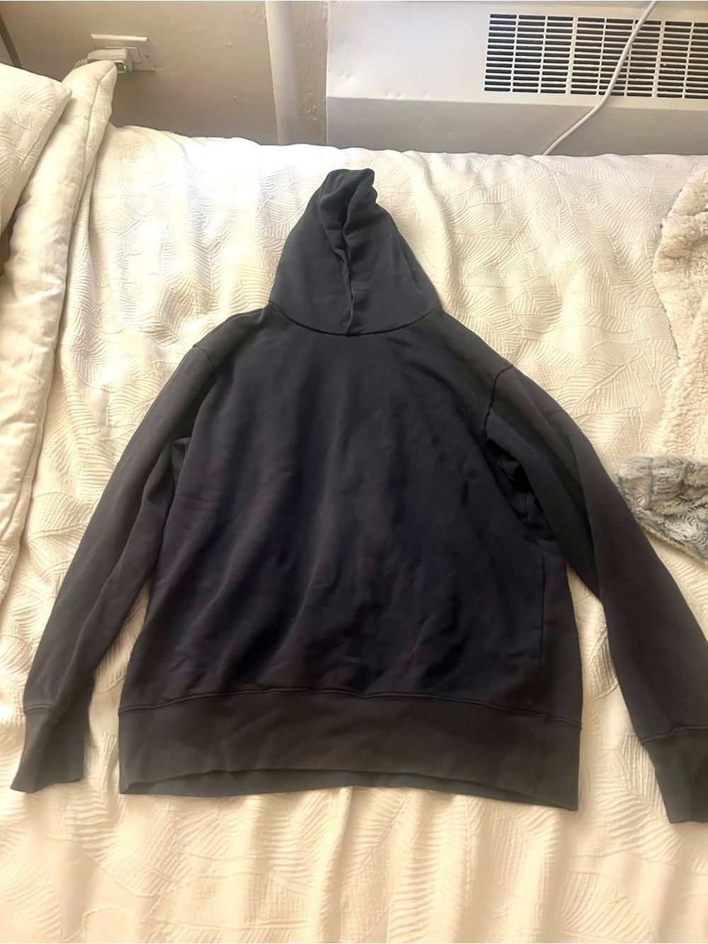 MUJI Men's Hoodie - navy blue
